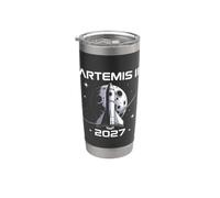 Artemisa 3 III 2027 Luna espacial Vaso térmico de acero inoxidable de doble pared