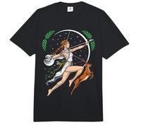 Artemisa Diosa Griega Caza Dioses mitología Antigua Grecia Comfort Colors Adult Heavyweight T-Shirt