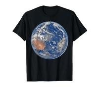 Artemisa II Misión Espacial Luna Día Tierra Vista Desde Artemisa 2 Camiseta gráfica económica, Hombre, Negro, L