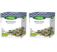 Artemisbio Boldo Eco 20 Filtros Filtros Infusiones Artemisbio 200 g (Paquete de 2)