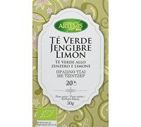 Te verde jengibre + limón bio 20 sobres