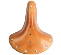 Artensky Sillines de Bicicleta Cuero Cubierta Asiento Bicicleta Retro Vintage Road Bike MTB Ciclismo 26 * 21.5cm