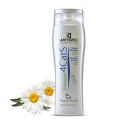 Artero 4Cats Champú para Gatos 250 ml - Champú Hidratante para Todo Tipo de Pelaje, con Manzanilla, Provitamina B5 y Complejo Vitamínico, Apto para Pieles Sensibles