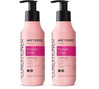 Artero Acondicionador Protein Vital sin aclarado, Tratamiento hidratante intensivo para Perros y Gatos con queratina y provitamina B5, facilita el Cepillado y aporta Brillo y suavidad. (Paquete de 2)