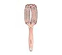 Artero Cepillo flexible antitirones Ge-Bion 17 Iónico, desenreda para mujer, hombre y niño (Melocotón)