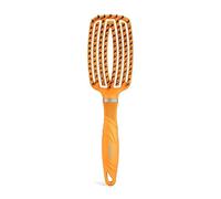 Artero Cepillo Flexible Antitirones Ge-Bion 17. Cepillo para desenredar el cabello de Mujeres, Hombres y niños. Iónico, reduce la electricidad estática. (Naranja)