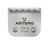 ARTERO cuchilla A5 de acero para máquina de cortar pelo, n.º 10 1,6 mm | Compatible con Andis, Moser, Heiniger, Oster y Aesculap Fav5, vientre, zona de higiene y patas, perros, gatos y barbería