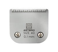 Artero cuchilla A5 de acero para máquina de cortar pelo, n.º 40 0,1 mm | Compatible con Andis, Moser, Heiniger, Oster y Aesculap Fav5, la más corta, uso técnico, perros, gatos y barbería