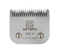 Artero cuchilla A5 de acero para máquina de cortar pelo, n.º 8 1/2, 2 mm | Compatible con Andis, Moser, Heiniger, Oster y Aesculap Fav5, cuerpo corto, entre la 10 y la 7, perros, gatos y barbería