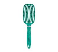 Artero Ge-Bion 17 cepillo de pelo flexible para desenredar, turquesa oscuro | Cerdas de jabalí y nailon, púas de punta redonda, cabello húmedo o seco, mujer, hombre y niños, mango antideslizante