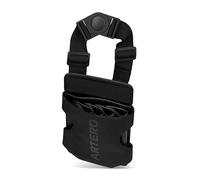 Artero Helios Portatijeras organizador profesional elegante y seguro para tijeras de peluquería canina material resistente y base estable diseño sofisticado (Negro)