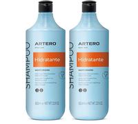 Artero Hidratante. Champú para Perros. Gran hidratación. Ideal para Perros Yorkshire Terrier, Bichón Maltés, para Mascotas de Pelo Largo y/o pelajes Secos o deteriorados. con Biotina. (Paquete de 2)