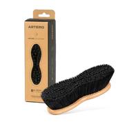 Artero Infinity R2 cepillo para caballos de cerdas suaves de 5 cm, bambú | Polvo, viruta, paja y tierra seca, apto para la cara, airea el manto, mango ergonómico, Nature Collection