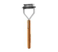 Artero King - Supercoat Doble 7-13 - Cepillo para Perros de Pelo Largo y Corto - Desenreda y Quita Nudos - Pelo Suelto - Mango de Bambú Ovalado