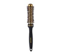 Artero Konik cepillo de pelo térmico redondo y cónico cerámico, 25 mm | Cuerpo de aluminio, púas de nylon en zigzag, cabello medio y grueso, mango de goma, secado más rápido con secador
