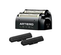 Artero Level cabezal de repuesto para afeitadora eléctrica, doble cuchilla | Láminas doradas, recambio original, barbería, nuca, barba y contornos, alarga la vida del aparato
