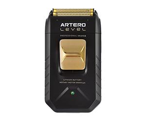 Artero Level Shaver - Afeitadora Profesional de Láminas para Barbería, Máquina de Afeitar Hombre Recargable, Foil Shaver Doble Cuchilla, Inalámbrica, Apurado 0.01mm, Marca Española desde 1909