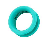 Artero Neptuno. Dedal de silicona para mango de tijeras, redondo color turquesa antideslizante para peluquería canina protección y seguridad agarre firme y cómodo uso prolongado