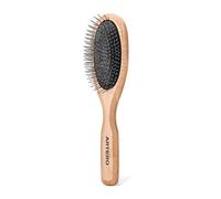 Artero Nova Mantequilla cepillo para perros de púa corta de 20 mm, talla L | Almohadilla de goma flexible, púas redondeadas, nudos cerca de la raíz, mango de efecto goma, también gatos, 24 x 6,5 cm