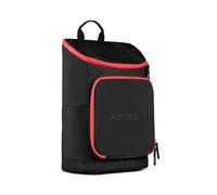 ARTERO Olympia mochila de peluquería con estuche para 12 tijeras, negra | Para peluquero canino o barbero a domicilio, apertura superior, bolsillo para el móvil, cinta de trolley, 40 x 30 x 17 cm