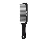 Artero peine de corte a máquina para degradados, antiestático, 24 cm, negro | Cubre una zona amplia en cada pasada, nucas y laterales, el pelo no se pega, barbería y peluquería de caballero, salón