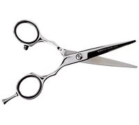 Artero Queen tijeras de peluquería microdentadas, 5 pulgadas | Acero japonés 440C de 60 HRc, hoja recta y estrecha, sujeta el pelo que resbala, mango simétrico, perros, gatos y cabello