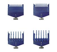 Artero recalce para máquina de cortar pelo Thor, 4 peines de 1,5 a 6 mm | Plástico duro, alturas cortas n.º 0,5 a 2, base del degradado, barbería, salón y peluquería canina, recambio original
