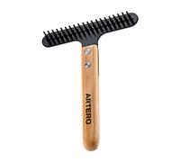 ARTERO Rex. Rastrillo para Perros y Gatos. Arrastra facilmente y sin Esfuerzo la muda del Manto, Gracias a Sus púas de Gran firmeza Que te ayudarán a Eliminar la muda de Pelo de los Perros y Gatos.