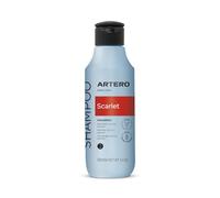 Artero Scarlet. Champú para Perros Intensificador del Color Natural para Pelajes Rojos, Marrones y Chocolate - Brillo Duradero, Hidratación Profunda y Fórmula Suave 100 ml