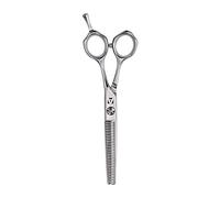 Artero Stage tijeras de peluquería de esculpir, 34 dientes en V, 6 pulgadas | Ligera y simétrica, difuminado medio con vaciado del 30 %, secciones de poca densidad, flequillos, acero 9CR de 57 HRc