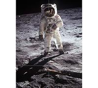 Artery8 Apollo 11 Astronaut Aldrin Armstrong 50th Anniversary Moon Landing XL Giant Panel Poster (8 Sections) Luna Pster