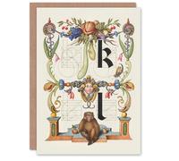 Artery8 Art Card Pictorial Letter Guide K and l Model Book of Calligraphy