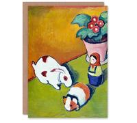 Artery8 August Macke Art Card Little Walters Toys Painting