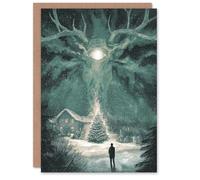 Artery8 Christmas Card Winter Solstice Apparition Surreal Painting