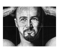 Artery8 Ed Norton American History X Wayne Maguire XL Giant Panel Poster (8 Sections) americano Historia Pster