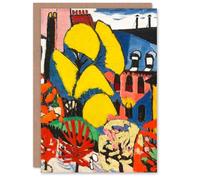 Artery8 Henry Lyman Sayen Art Card Trees Abstract Urban Landscape