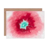 Artery8 Hilma Af Klint Untitled 1920 Abstract Painting Fine Art Greeting Card Plus Envelope Blank Inside Resumen Pintura