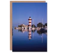 Artery8 John Margolies Art Card Harbourtown Lighthouse South Carolina