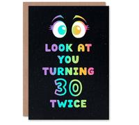 Artery8 Look At You Turning 30 Twice 60 Year Old Joke Birthday Card