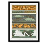 Artery8 Maurice Pillard Verneuil Birds Bats Squirrels Swans Framed Wall Art Print Home Décor A4