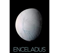 Artery8 NASA Our Solar System Enceladus Saturn's Moon Ice Oceans Unframed Art Print Poster Wall Decor 12x16 inch