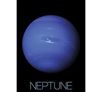 Artery8 NASA Our Solar System Neptune Blue Planet Voyager 2 Image Unframed Art Print Poster Wall Decor 12x16 inch