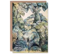 Artery8 Paul Nash Art Card Trees in Bird Garden Iver Heath