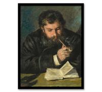 Artery8 Pierre Auguste Renoir Claude Monet Portrait Framed Wall Art Print Home Décor A3