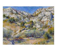 Artery8 Renoir Rocky Crags At Lestaque XL Giant Panel Poster (8 Sections) Póster
