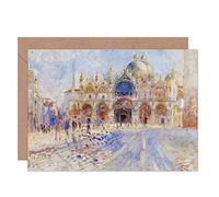 Artery8 Renoir The Piazza San Marco Venice Fine Art Greeting Card Plus Envelope Blank Inside Venecia