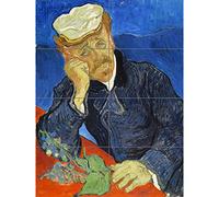 Artery8 Vincent Van Gogh Dr Paul Gachet XL Giant Panel Poster (8 Sections) Pablo Póster