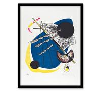 Artery8 Wassily Kandinsky Small Worlds II Abstract Painting Framed Wall Art Print Home Décor A3