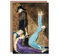 Artery8 William Blake Art Card Supine Woman Man With Bell A Prophecy Painting