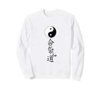 Artes Marciales Aikido Tao Yin Yang Símbolo Chino Caracteres Sudadera